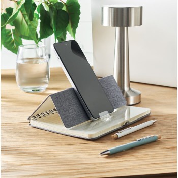 STRATA - Notebook A5 con supporto per te