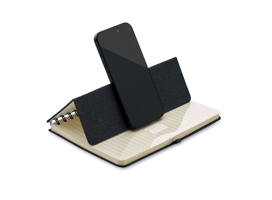 STRATA - Notebook A5 con supporto per te