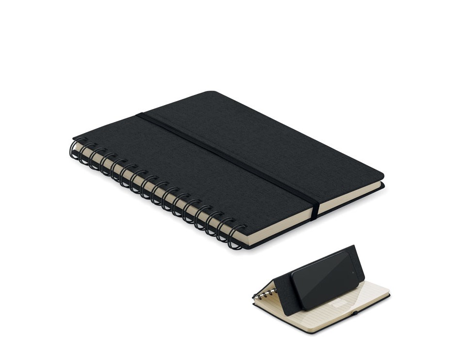 STRATA - Notebook A5 con supporto per te