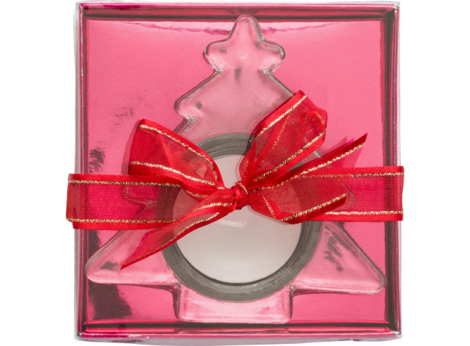 Supporto candela a forma di albero di Natale