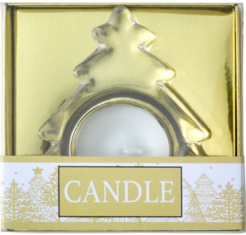 Supporto candela a forma di albero di Natale