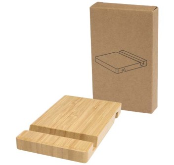 Supporto per tablet e telefono a 2 angoli in bambù Bubup