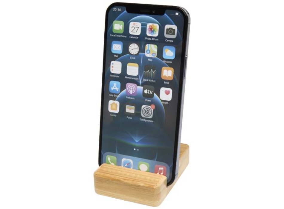 Supporto per telefono in bambù Ebla