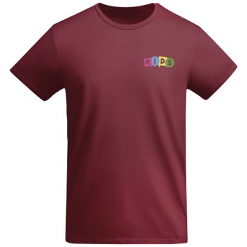 T-shirt a maniche corte in cotone biologico da bambino Breda