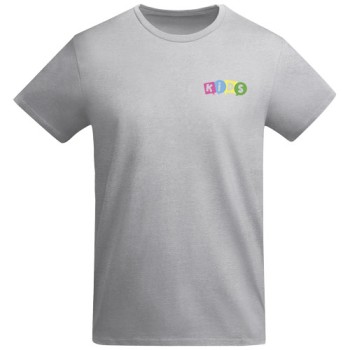 T-shirt a maniche corte in cotone biologico da bambino Breda