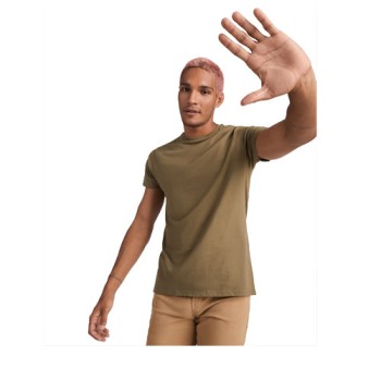 T-shirt a maniche corte in cotone biologico da uomo Breda