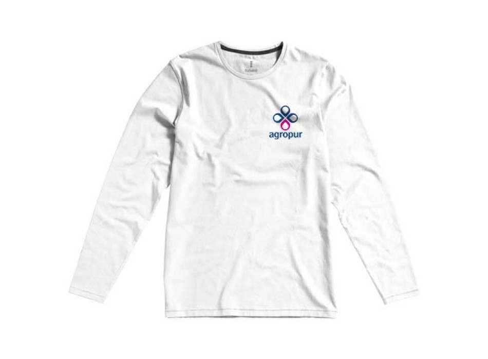 T-shirt Ponoka in tessuto organico a manica lunga da uomo