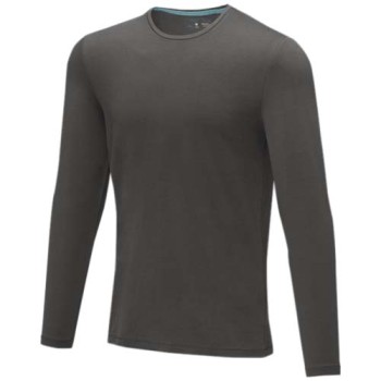 T-shirt Ponoka in tessuto organico a manica lunga da uomo