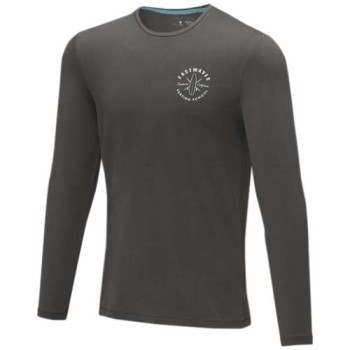 T-shirt Ponoka in tessuto organico a manica lunga da uomo