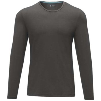 T-shirt Ponoka in tessuto organico a manica lunga da uomo