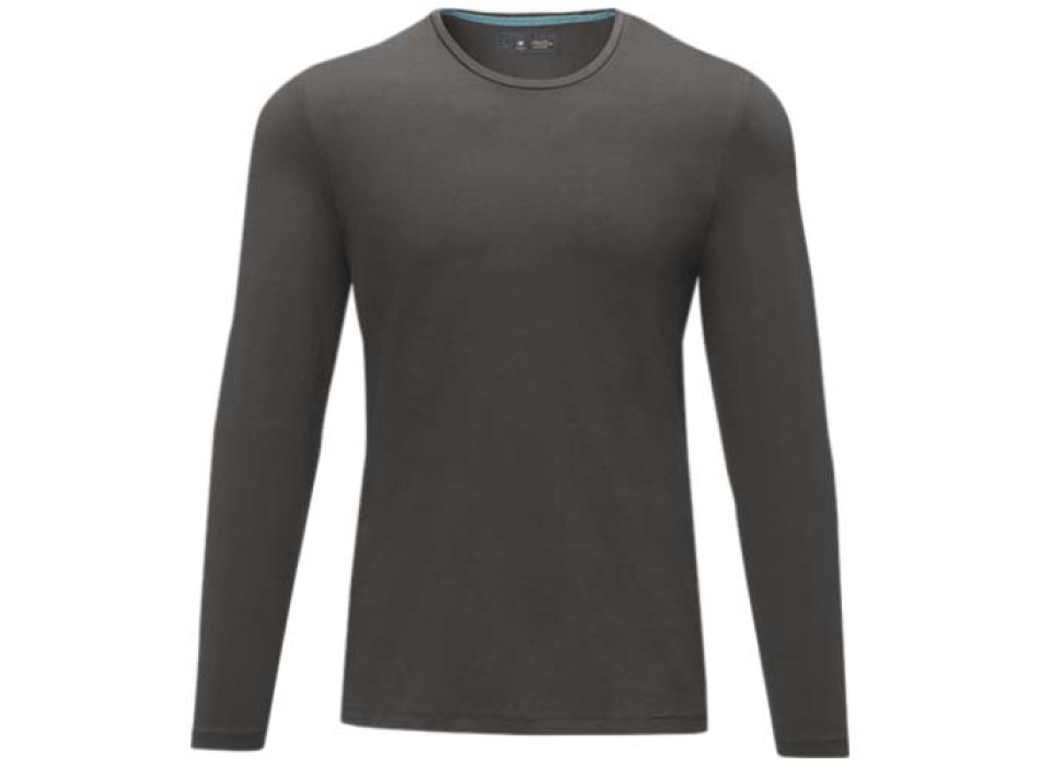 T-shirt Ponoka in tessuto organico a manica lunga da uomo