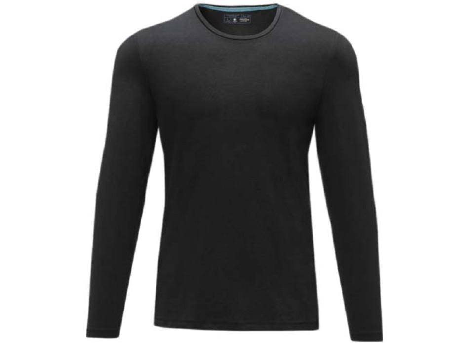 T-shirt Ponoka in tessuto organico a manica lunga da uomo