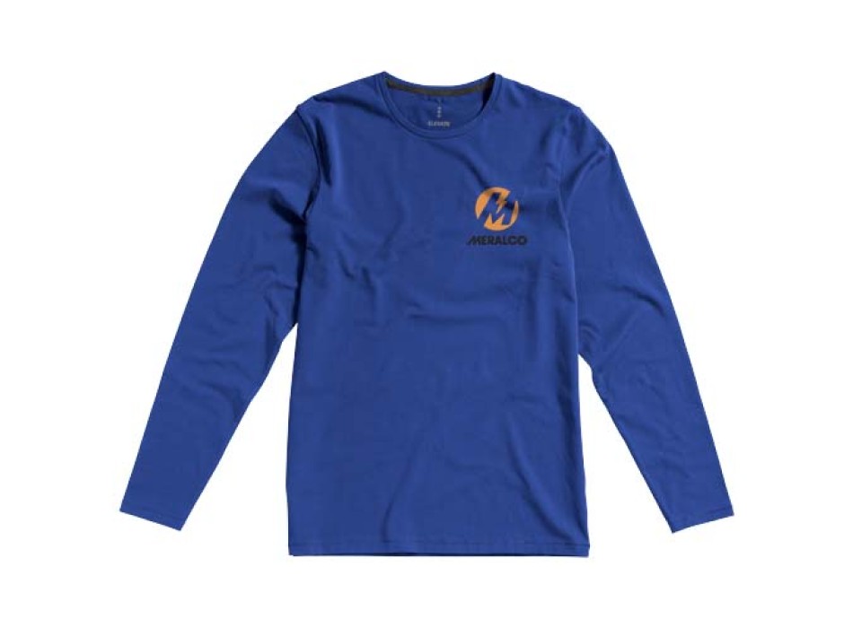 T-shirt Ponoka in tessuto organico a manica lunga da uomo