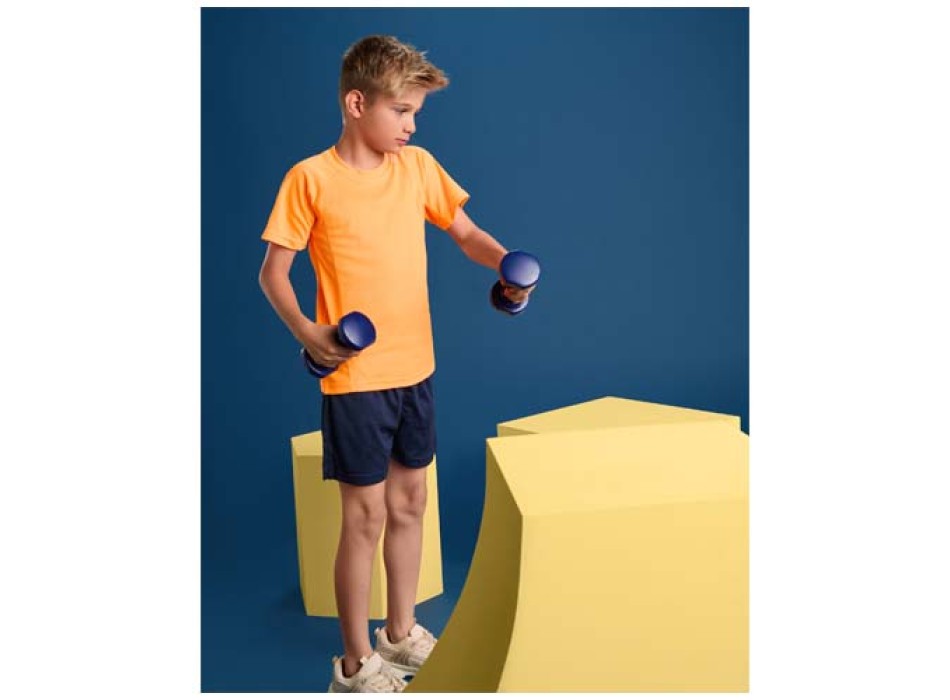 T-shirt sportiva a maniche corte da bambino da 150 g/m² Montecarlo