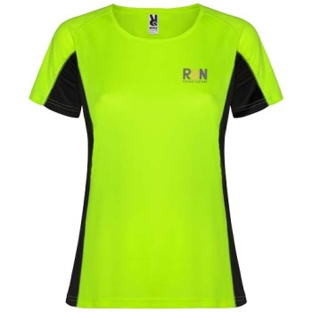 T-shirt sportiva a maniche corte da donna Shanghai