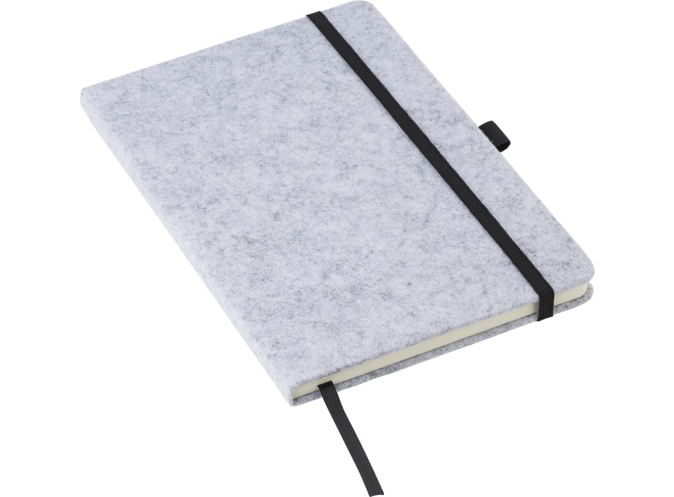 Taccuino formato +/- A5 in feltro rPET Harper