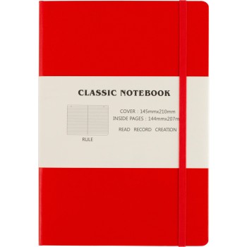 Taccuino formato +/- A5 in PVC Chanelle
