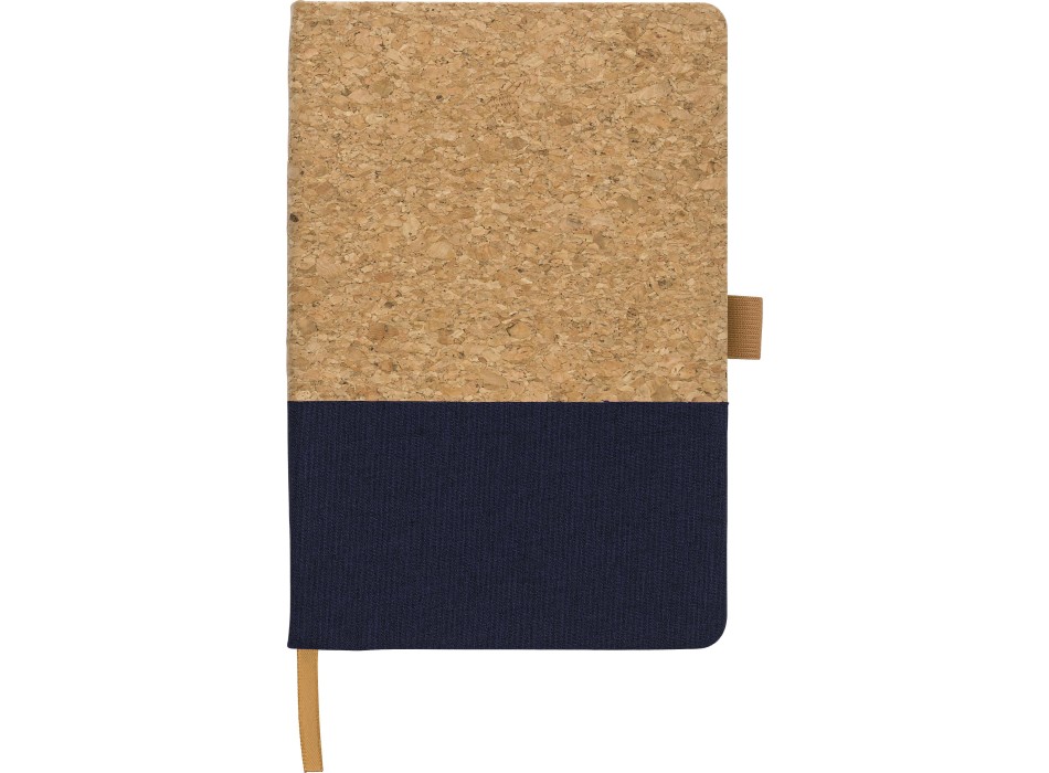 Taccuino formato +/- A5 in sughero e cotone Trevor