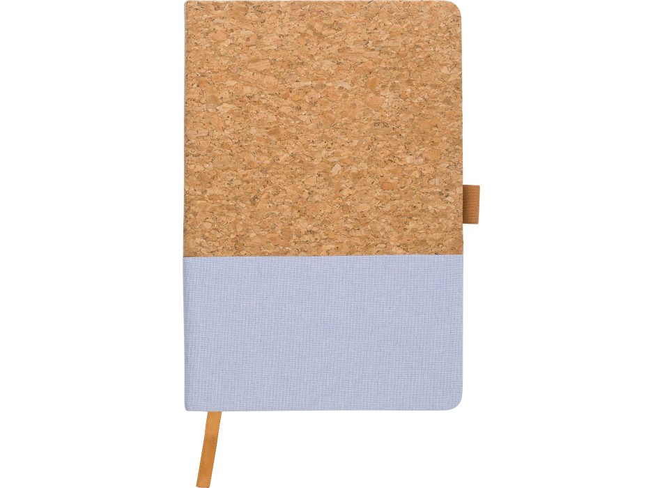 Taccuino formato +/- A5 in sughero e cotone Trevor