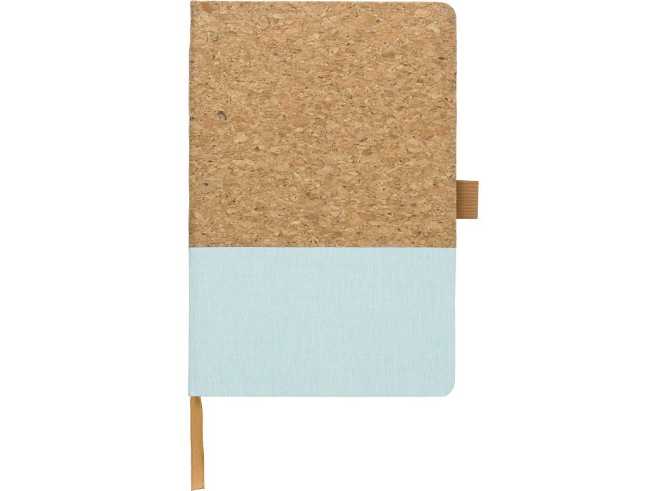 Taccuino formato +/- A5 in sughero e cotone Trevor