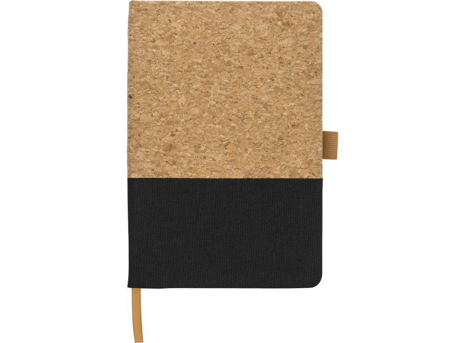 Taccuino formato +/- A5 in sughero e cotone Trevor