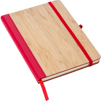 Taccuino in PU con copertina in bambù Dorita