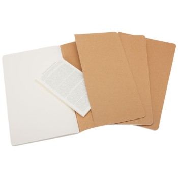 Taccuino - pagine bianche Moleskine Cahier L