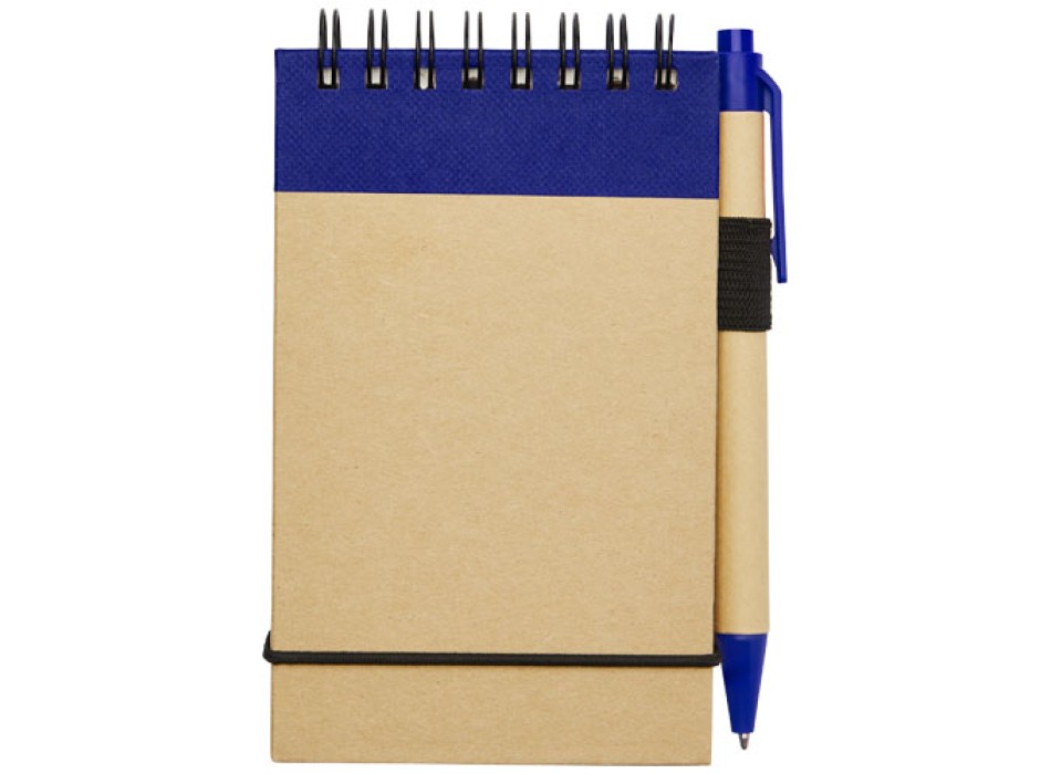 Taccuino riciclato formato A7 con penna Zuse