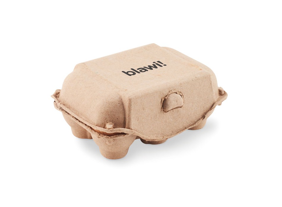 TAMAGO - 6 uova di gesso in scatola