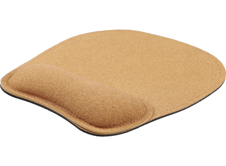 Tappetino per mouse ergonomico in sughero Edwin