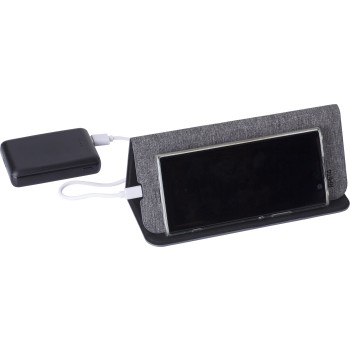 Tappetino per mouse rPET con caricatore rapido wireless Selene
