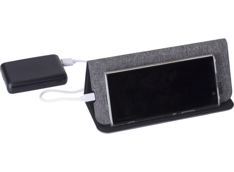 Tappetino per mouse rPET con caricatore rapido wireless Selene