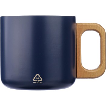 Tazza a doppia parete in acciaio inox riciclato 400 ml Dwight