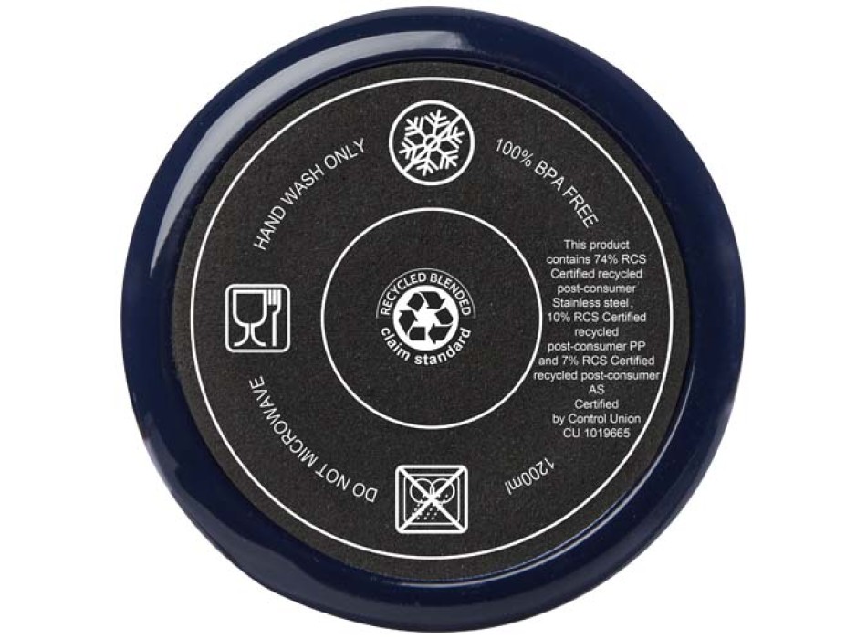 Tazza certificata RCS con cannuccia da 1200 ml Melbourne