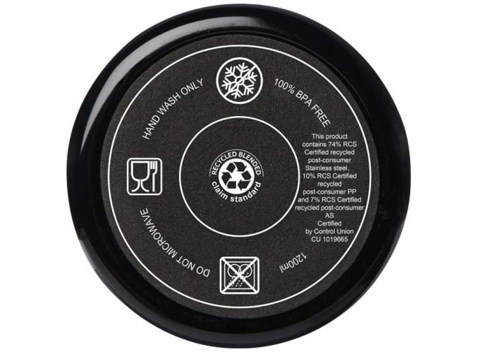 Tazza certificata RCS con cannuccia da 1200 ml Melbourne