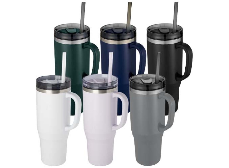 Tazza certificata RCS con cannuccia da 1200 ml Melbourne