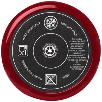 Tazza certificata RCS con cannuccia da 1200 ml Melbourne