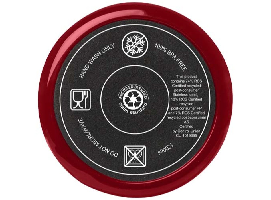 Tazza certificata RCS con cannuccia da 1200 ml Melbourne