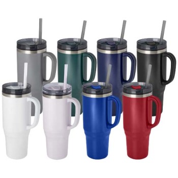 Tazza certificata RCS con cannuccia da 1200 ml Melbourne