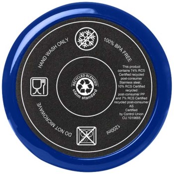 Tazza certificata RCS con cannuccia da 1200 ml Melbourne