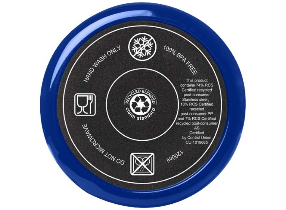 Tazza certificata RCS con cannuccia da 1200 ml Melbourne