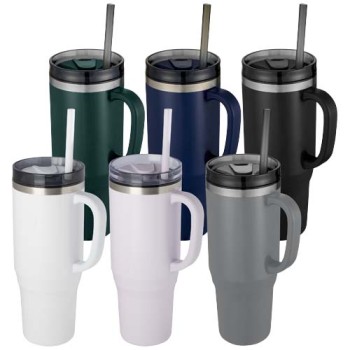 Tazza certificata RCS con cannuccia da 1200 ml Melbourne