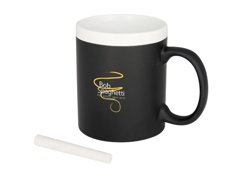 Tazza Chalk-write in ceramica da 330 ml