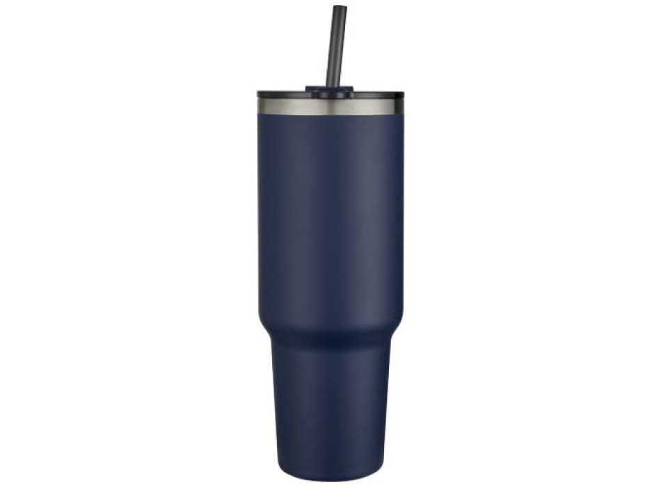 Tazza con isolamento sottovuoto in rame a doppia parete certificata RCS con cannuccia da 1200 ml Sydney