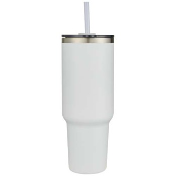 Tazza con isolamento sottovuoto in rame a doppia parete certificata RCS con cannuccia da 1200 ml Sydney