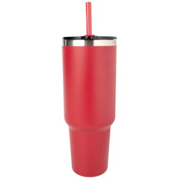 Tazza con isolamento sottovuoto in rame a doppia parete certificata RCS con cannuccia da 1200 ml Sydney