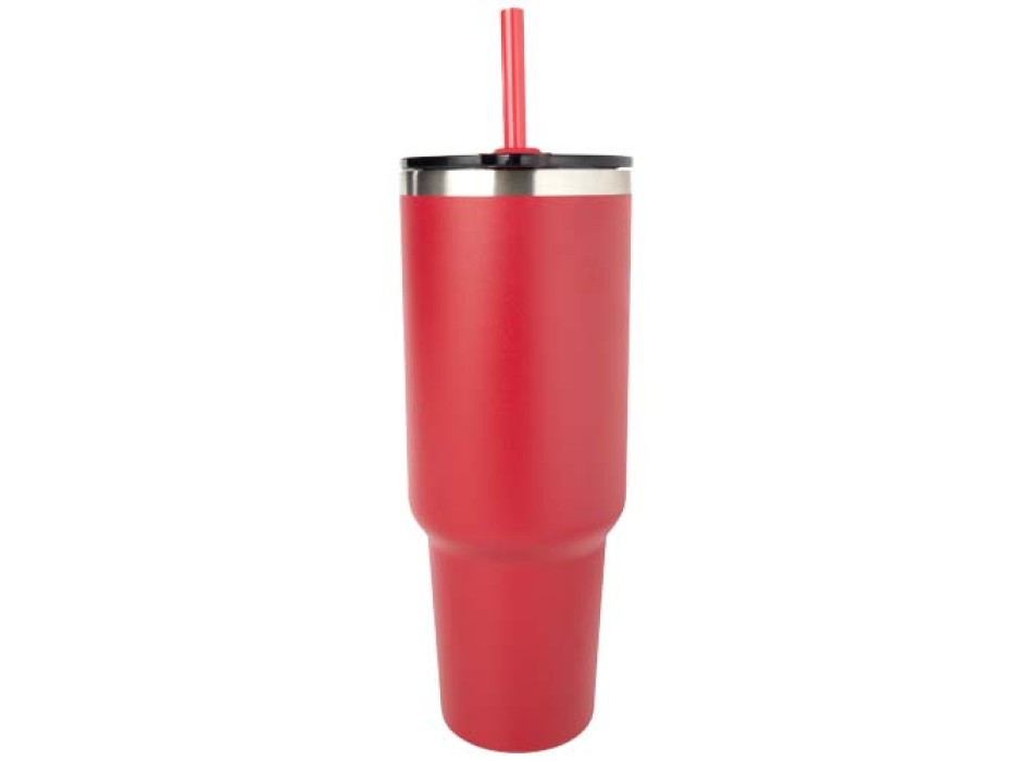 Tazza con isolamento sottovuoto in rame a doppia parete certificata RCS con cannuccia da 1200 ml Sydney