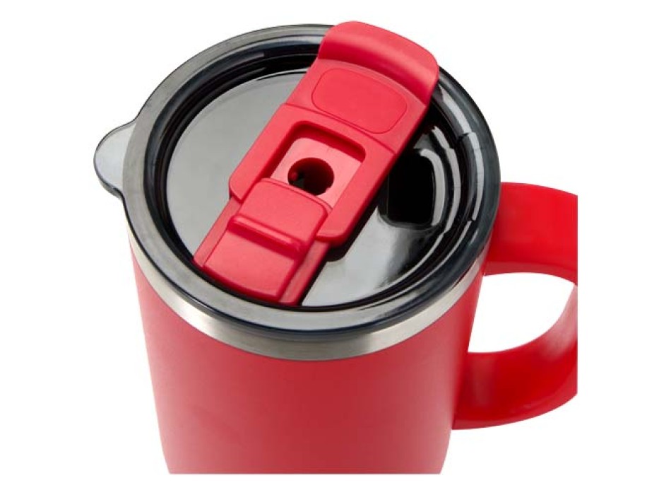 Tazza con isolamento sottovuoto in rame a doppia parete certificata RCS con cannuccia da 1200 ml Sydney