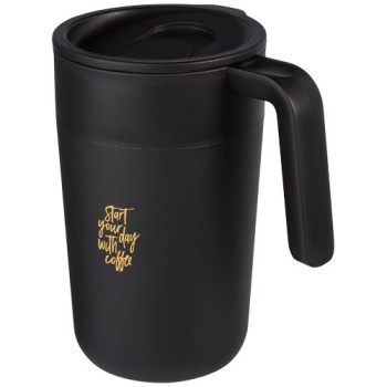 Tazza da 400 ml a doppia parete in materiale riciclato Nordia