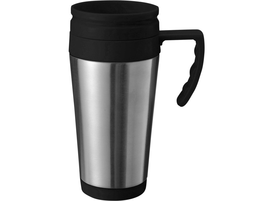 Tazza da viaggio in acciaio inox, capacità 420 ml Dev